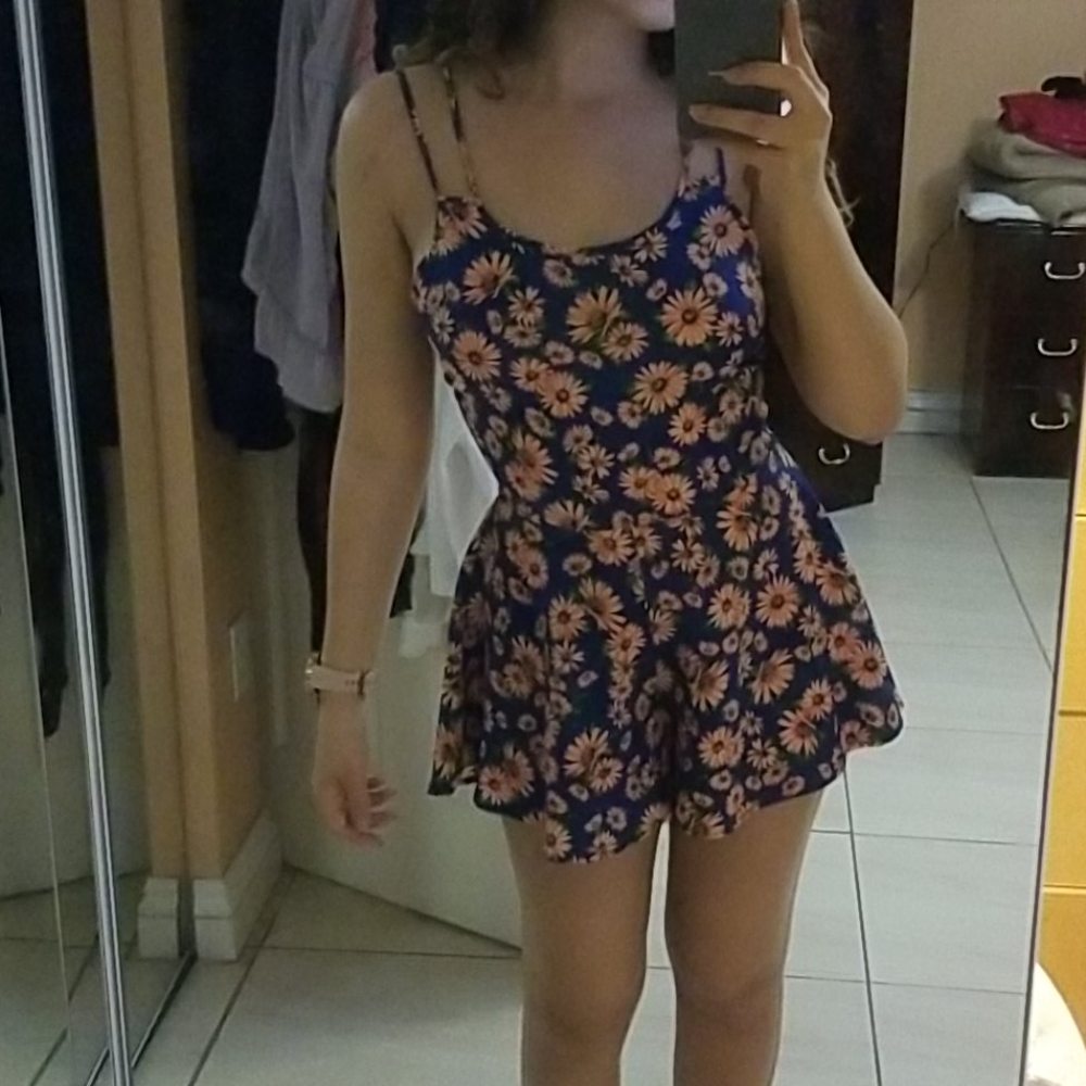 Olive tree romper